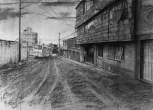 Juan Pérez - Carboncillo sobre papel